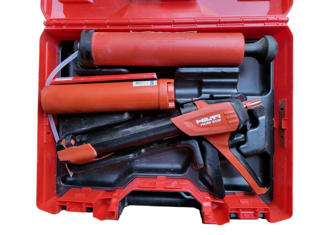 Hilti HDM 500 Distributeur manuel d'adhésif avec deux supports de cartouches (3498314