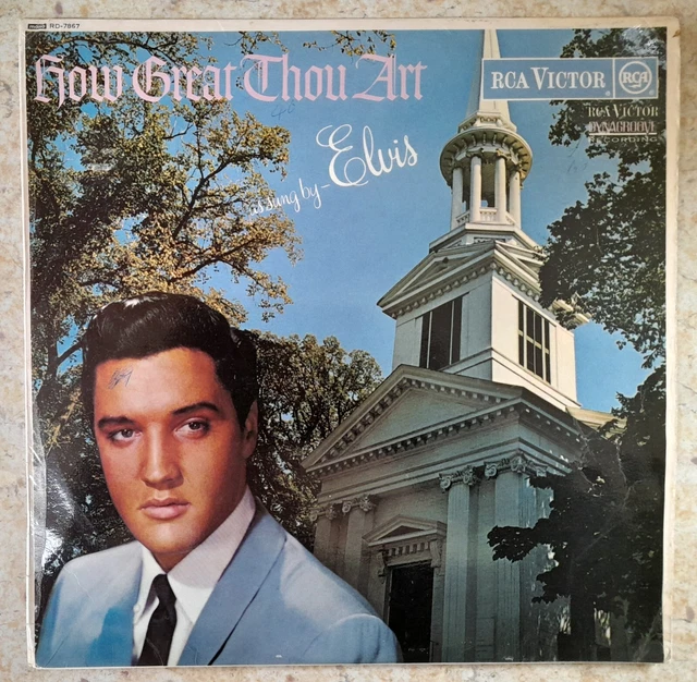 ELVIS PRESLEY How Great Thou Art RCA Victor RD 7867 12 Vinyl Elvis presley how great thou art rca victor rd 7867 12 vinyl