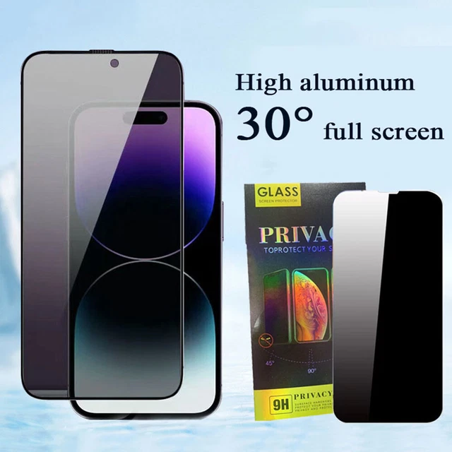 Verre Trempé Protection écran IPhone Multiples Modèles - Transparent, Dureté 9H