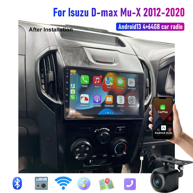 9& WIRELESS CARPLAY Android Auto head unit BT Radio For Isuzu Dmax MuX ...