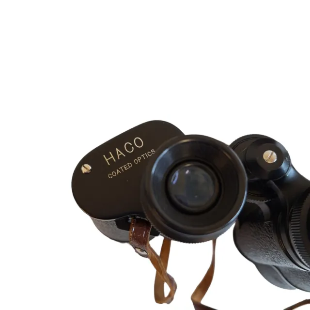 HACO Binoculars Fully Coated Optics 7 x 50  Binoculars in Original Case Untested 3