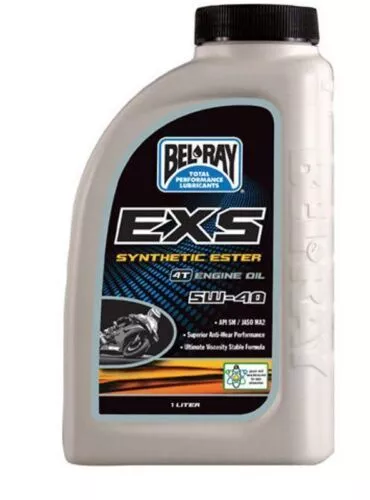 KR BEL-RAY huile moteur EXS FULL SYNTH ESTER 4T ENGINE OIL 5W-40 (1L)