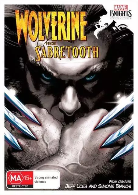 Marvel Knights - Wolverine Vs. Sabretooth (DVD, 2013) - Region 4