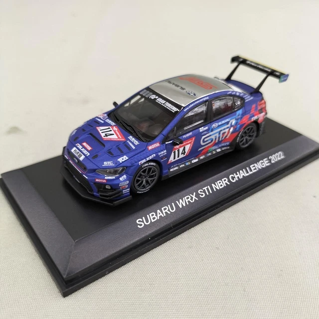 ミニカー KYOSHO SUBARU WRX STI NBR CHALLENGE 2010 京商 MINI CAR & BOOK SUBARU WRX STI - BNR32.net blog