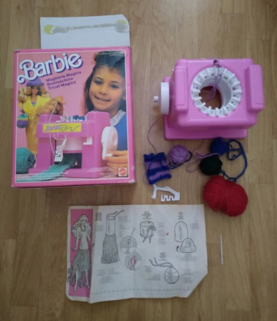 1988 MATTEL BARBIE KNIT MAGIC boxed vintage HOOBY SEWING 225.00 PicClick