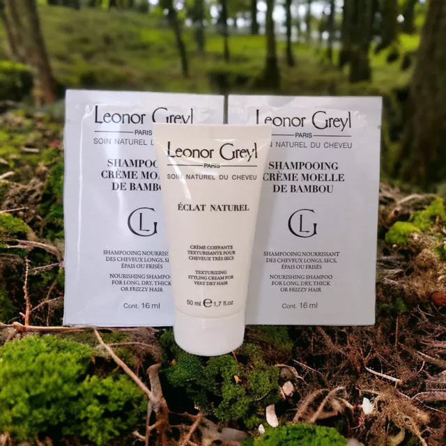 Leonor Greyl ÉCLAT NATUREL Texturizing Styling Cream for dry hair + GWP Samples