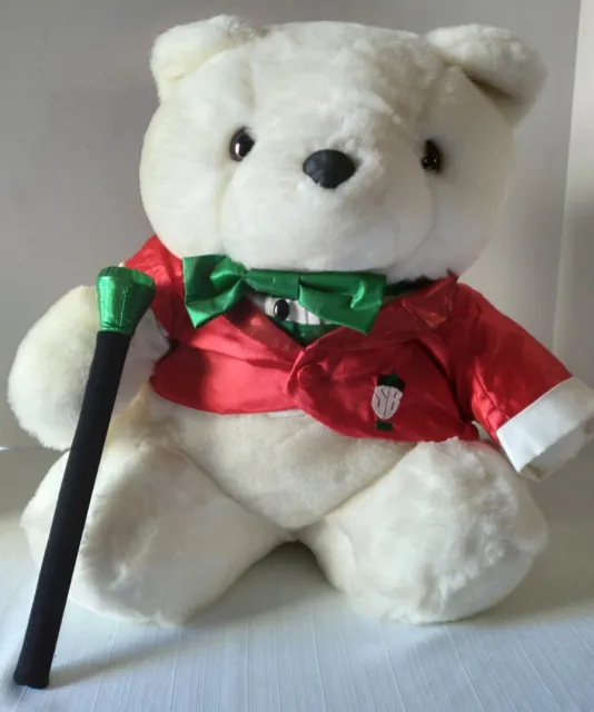 Vintage 1988 Santa Bear Polar Club Entertainer Dayton Hudson No Hat