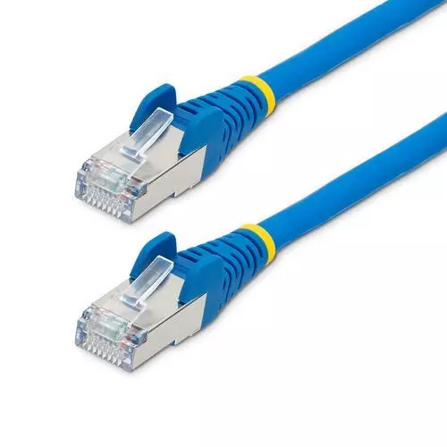 StarTech.com Cavo Ethernet CAT 6a - 2m - Blu - Cavo di rete LAN Low Smoke Zero H