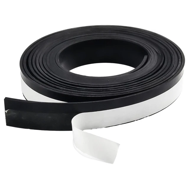 Profil Quart-rond Flexible Silicone 1/2 Pouce X 118 Pouces - Noir - Neuf