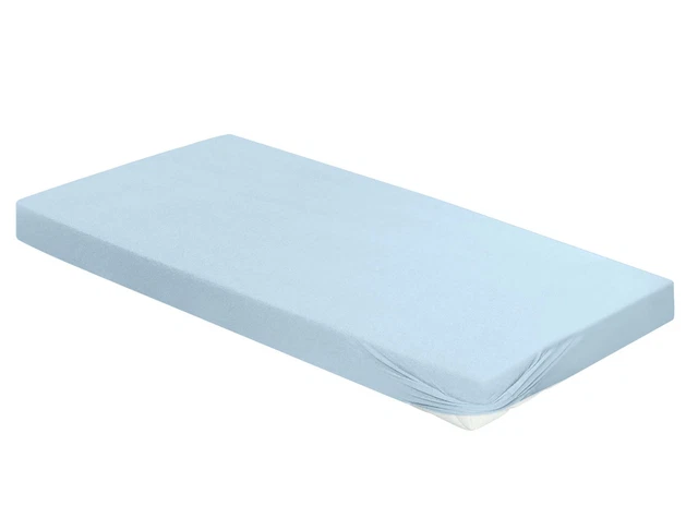 irisette Spannbettlaken ORION FROTTEE (BL 100x200 cm) BL 100x200 cm blau