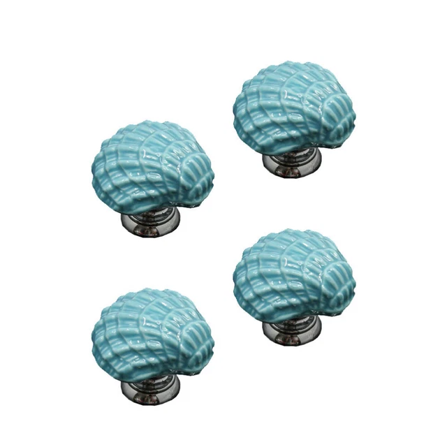 4 Pcs Ceramic Drawer Knobs Cupboard Knobs Knobs Dresser Drawers Pumpkin 3