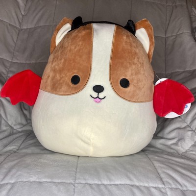 squishmallow corgi devil