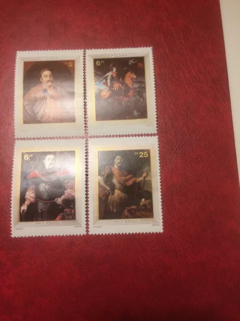 Poland Stamps 1983 MNH Anniversary Of the Victory over The Turks