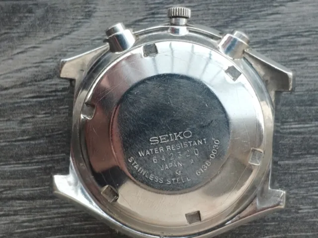 Orologio cronografo automatico vintage da uomo Seiko Kakume 6138-0030 da... 6