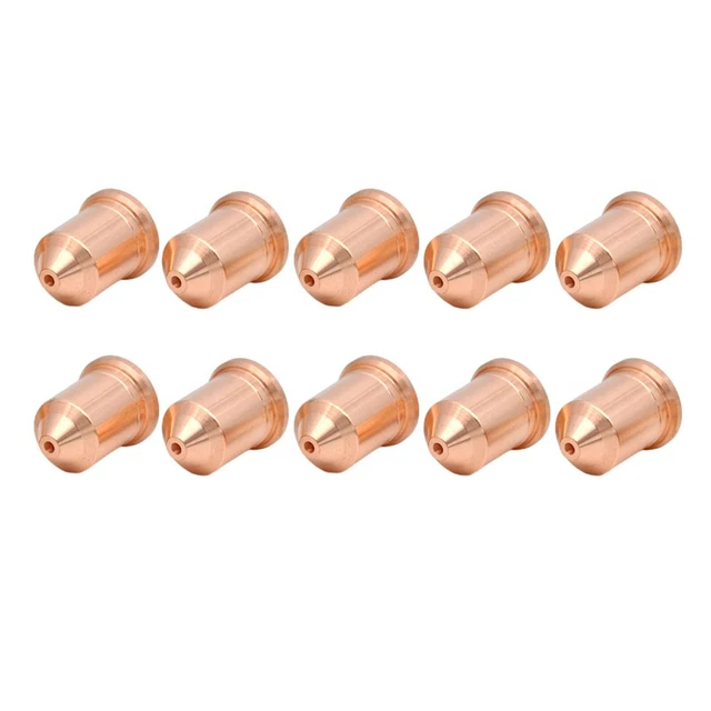 10Pcs 220816 Nozzles Tips Plasma Cutting Consumables Fit PMX 85 105 Torch
