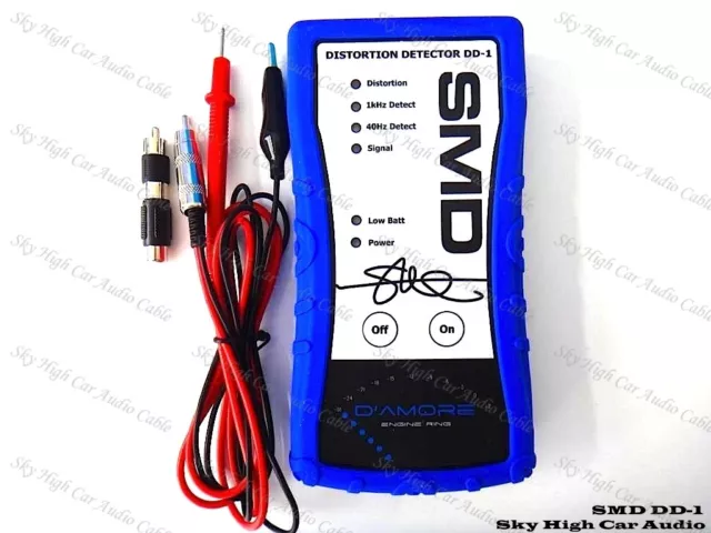 SMD DD1 Steve Meade Distortion Detector DD-1 Car Audio Amp Signal Test Tone CD