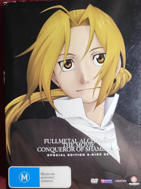 FULLMETAL ALCHEMIST THE Movie - Conqueror of Shamballa (Blu-ray 2005 Anime)  $100.00 - PicClick AU