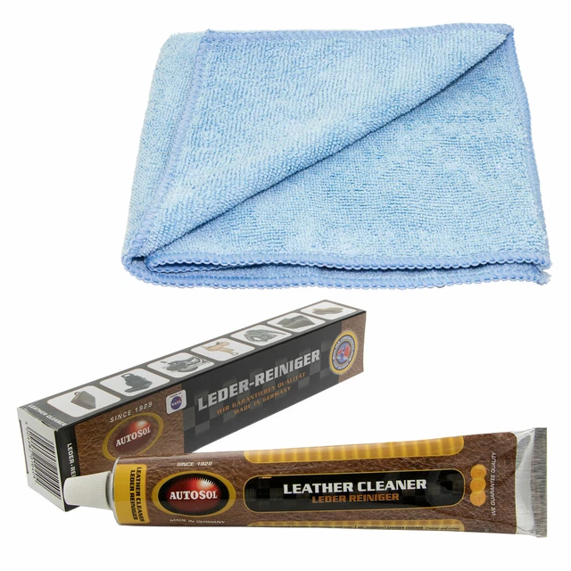 Pelle Pulizia Autosol 01 001040 75 ML Tubo Incl. Panno Microfibra Pulitore Della