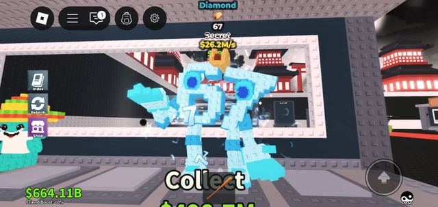 Robux - 67 Diamants (11,2 Mètres ?) - Carte/code Pour Roblox PC - Neuf Scellé