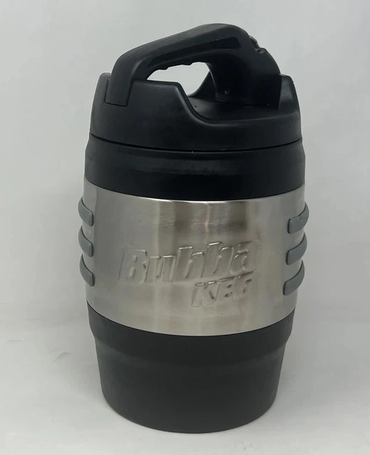 Bubba Keg 72 Oz Jug Stainless Steel & Black Large Insulated Thermos Spout Jumbo