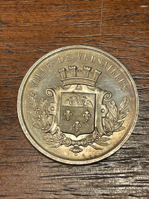 Médaille Ancienne Cercle De La Librairie Syndicat Des Industries - Argent - XIXe Siècle