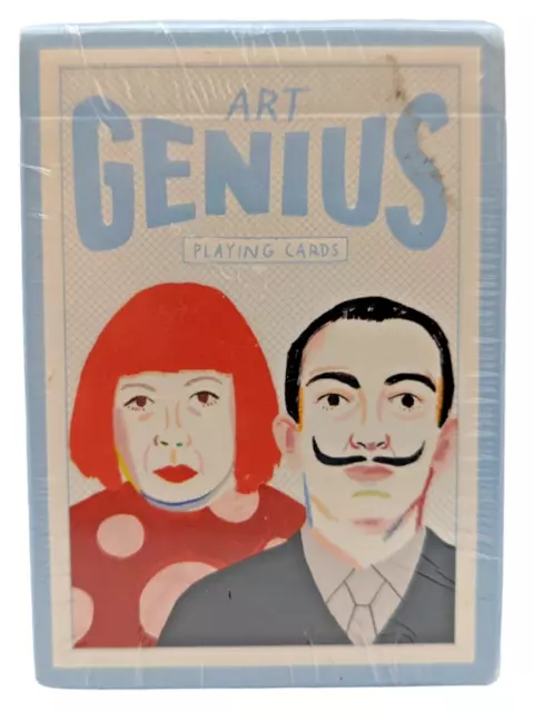 Art Genius Playing Cards Deck New Pak Unopened And Sealed Free Postage