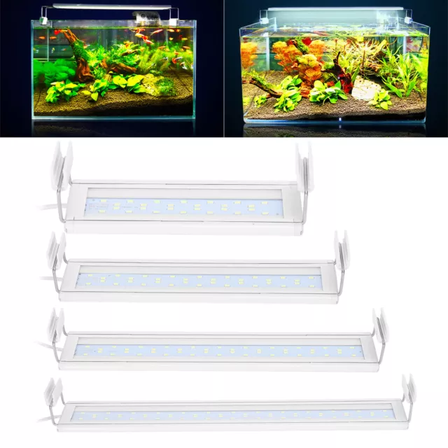 Aquarium Light Lighting White Blue Light Aqua Plant Fish Tank Bar LED Lamp Tool