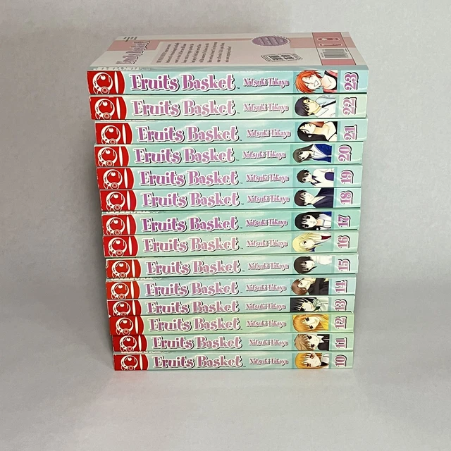 LOT FROM 1028 Fruits Basket Manga Consecutive Volumes Natsuki Takaya