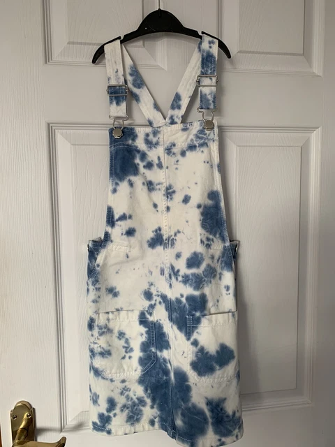 Girls Denim Pinafore Dress Aged 9 Years By Next