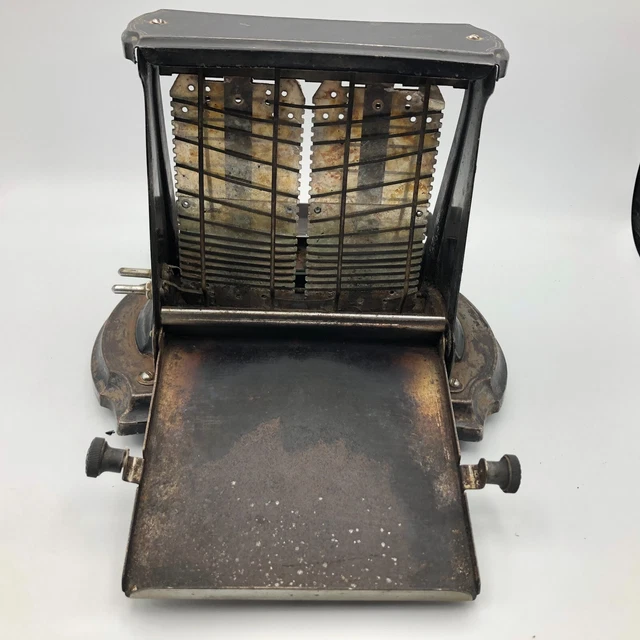 Parts Repair Landers Frary Clark Universal E6612A Toaster No Cord Broken Vtg Q2