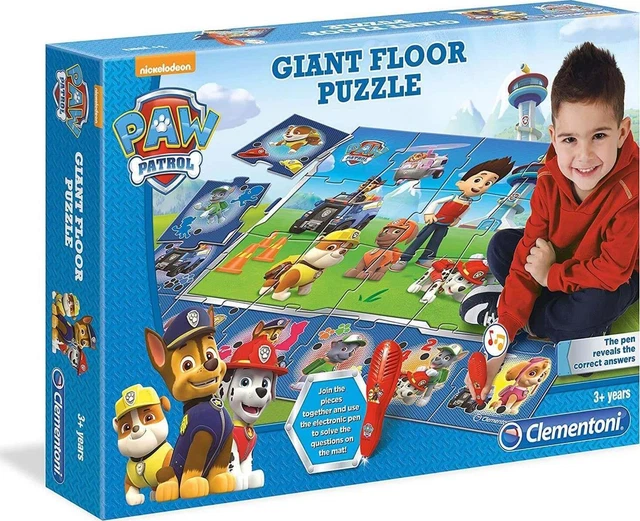 PAW PATROL GIANT Floor Puzzle with Interactive Quiz Pen £22.95 ...