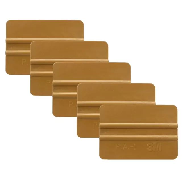 3M Gold Squeegee PA1-G - 5pieces pack PA1-G 3M HAND APPLICATOR GOLD SQUEEGEE