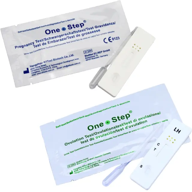 Ovulation Fertility Tests Pregnancy Test Cassette Urine Tests - One Step