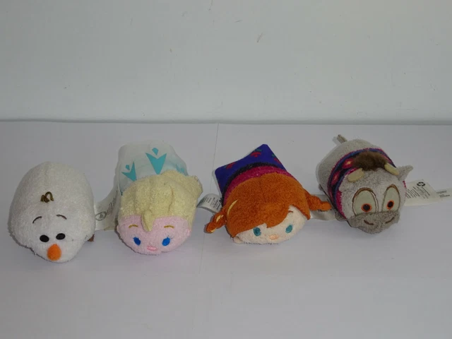 Lot de Peluches Tsum-Tsum Walt Disney - La Reine des Neiges