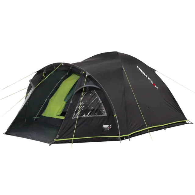 HIGH PEAK Iglu Zelt Talos 3 Personen Camping Kuppelzelt Fahrrad Trekking Zelt