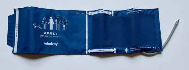 Mindray Adult Reusable Blood Pressure Cuff - 0683-15-0003-01 Latex-Free