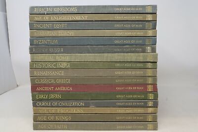 Lot of 16 Time-Life Great Ages of Man Books -  Hardcover