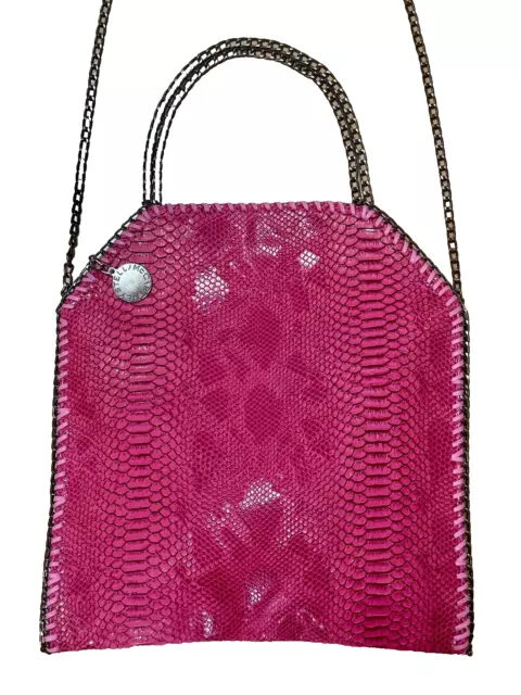 NEU Falabella Python Damentasche Pink Tote Bag  StellaMccartney