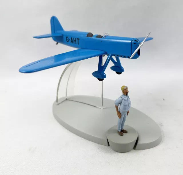 En Avion Tintin - Editions Hachette - 031 L'Avion de course de l'Ile Noire