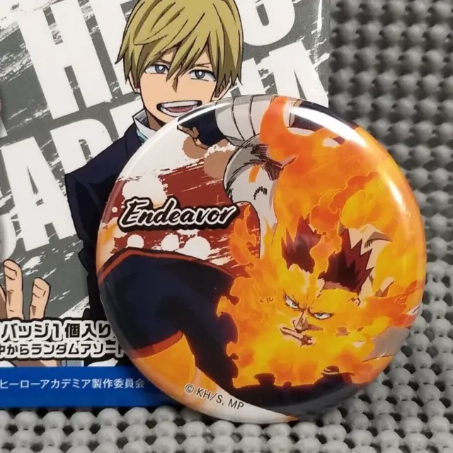 My Hero Academia ENDEAVOR Character Badge Another Ver. 2.2" 56mm Button