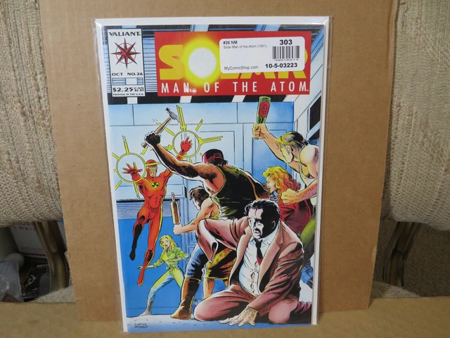 Solar Man of the Atom #26 Valiant NM