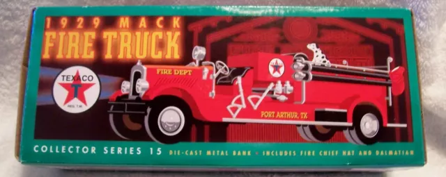 1998 Texaco 1929 Mack Fire Truck #15 In Series