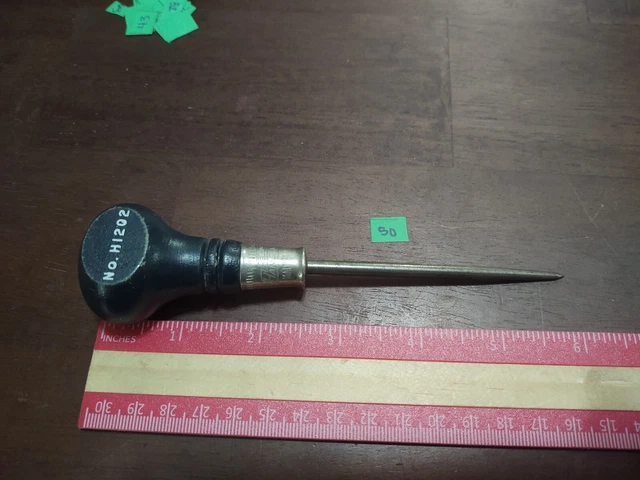 Destornillador vintage Stanley Handyman H1202 chal rascar madera como herramienta