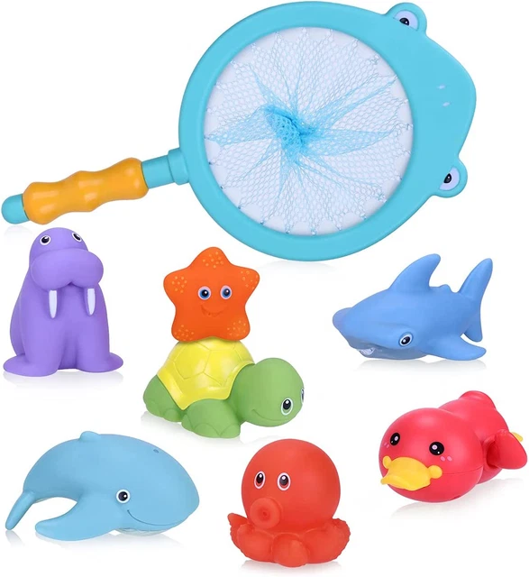 Giocattoli Da Bagnetto per Bambini, Giocattoli Da Piscina per Vasca Set Animali