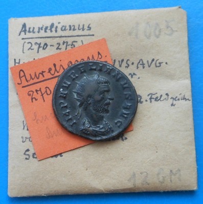 VIEILLE COLLECTION Aurélien Aurelianus antoninien CONCORD LEGI 
