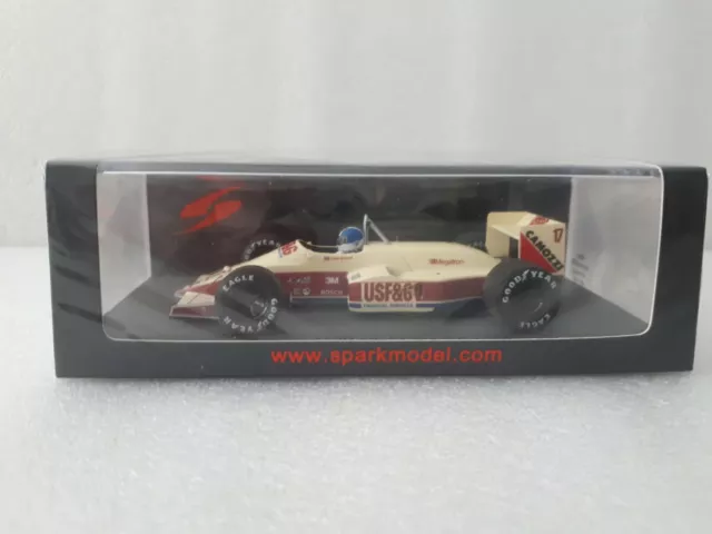 Spark  1:43 S3911 Arrows A10B Derek Warwick 4th Italian GP 1988