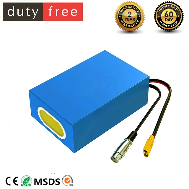 GNIUBBDB E-Bike Akku 48V 60V 72V 20Ah Lithium - Mit Ladegerät Für 250W-1000W Motoren