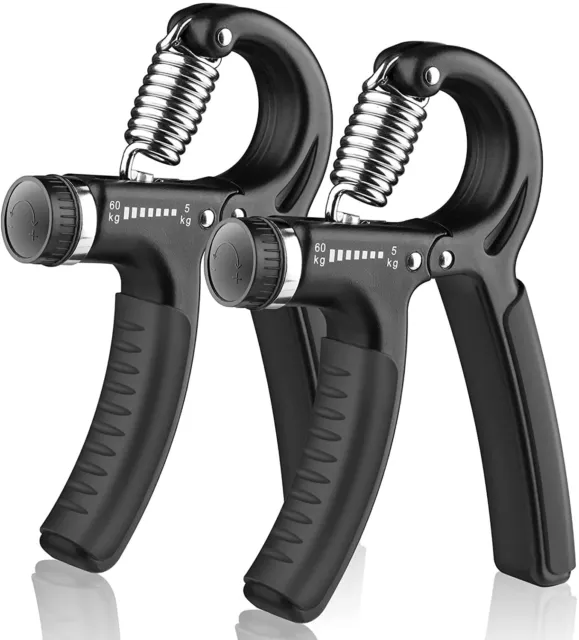 2x Einstellbare Fingerhantel Unterarmtrainer Fitness Expander Handtrainer Profi