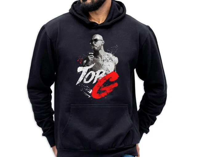 Top G Jumper Andrew Tate Hoody Alpha Hustler Multi-Millionaire Kickboxing Hoodie