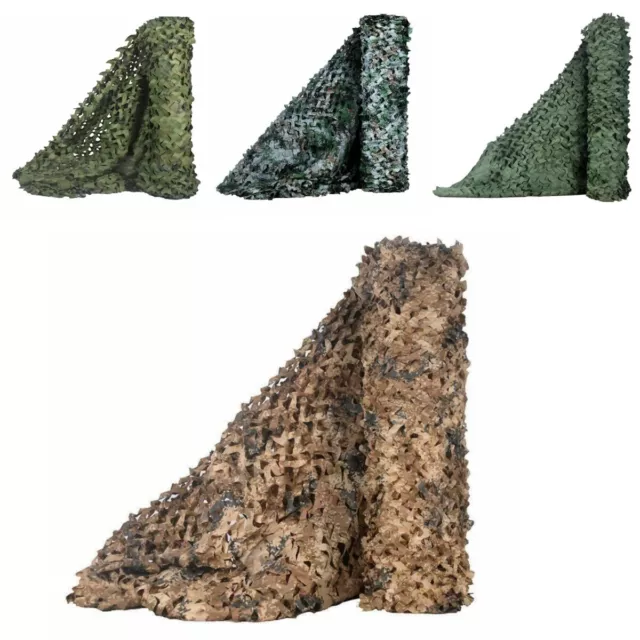 Camouflage Woodland Military Net Desert Leaves Camo Netting Hunting Tent Cover